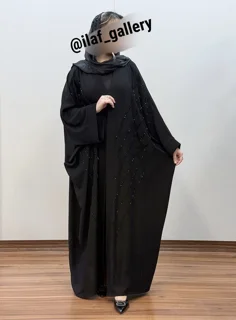 مانتو عبایی جلو باز